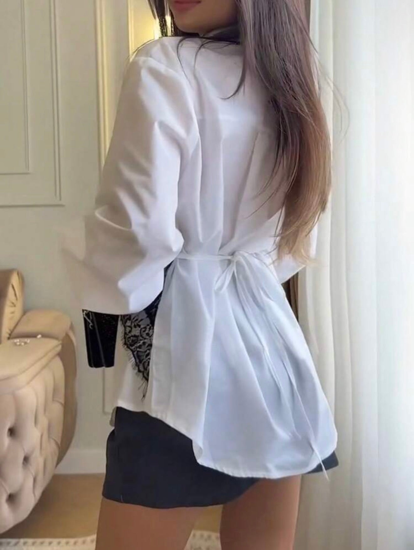 Lace Contour Shirt