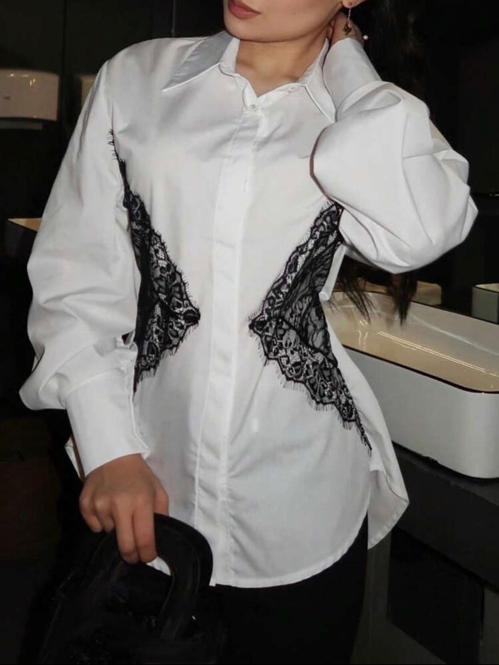 Lace Contour Shirt