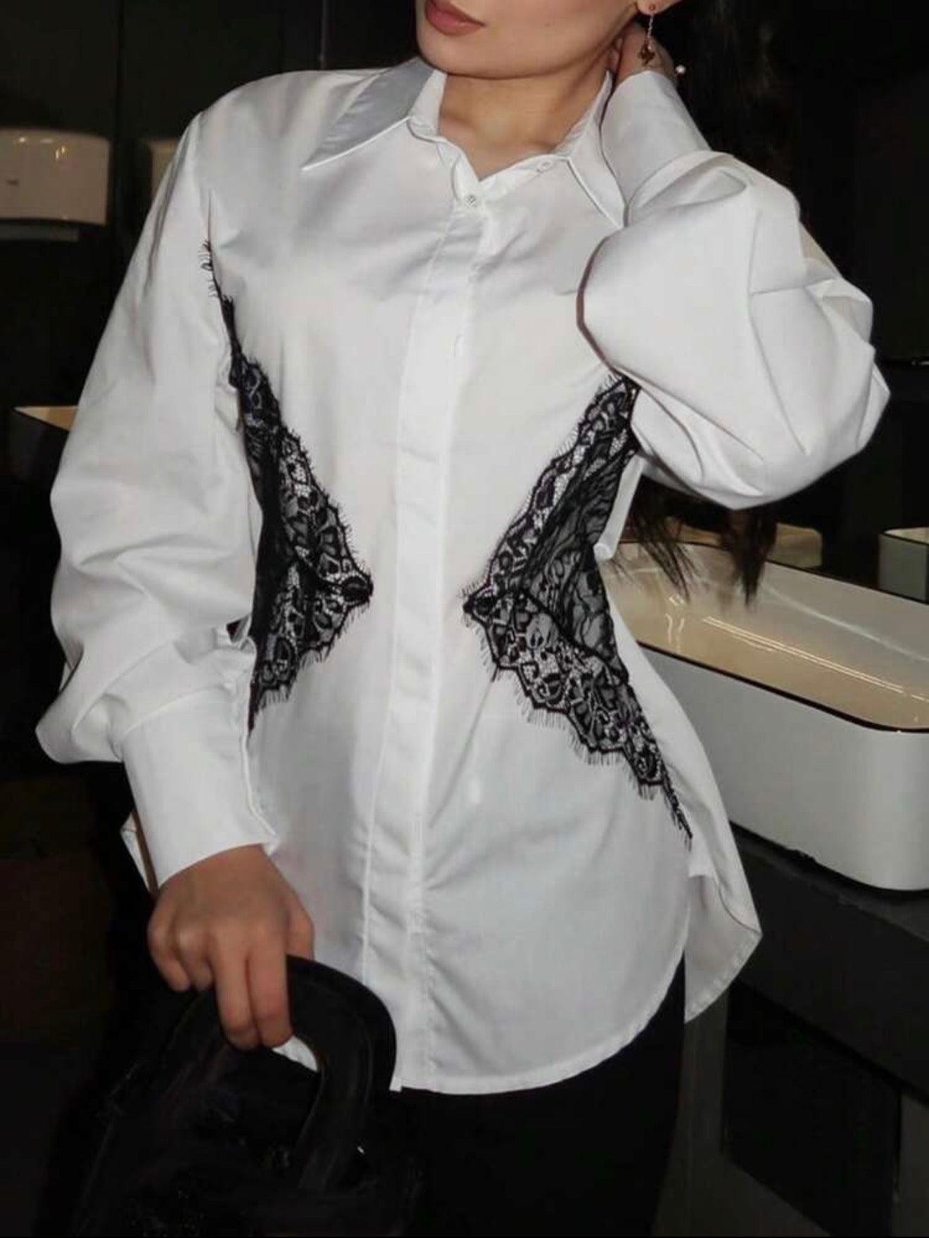 Lace Contour Shirt