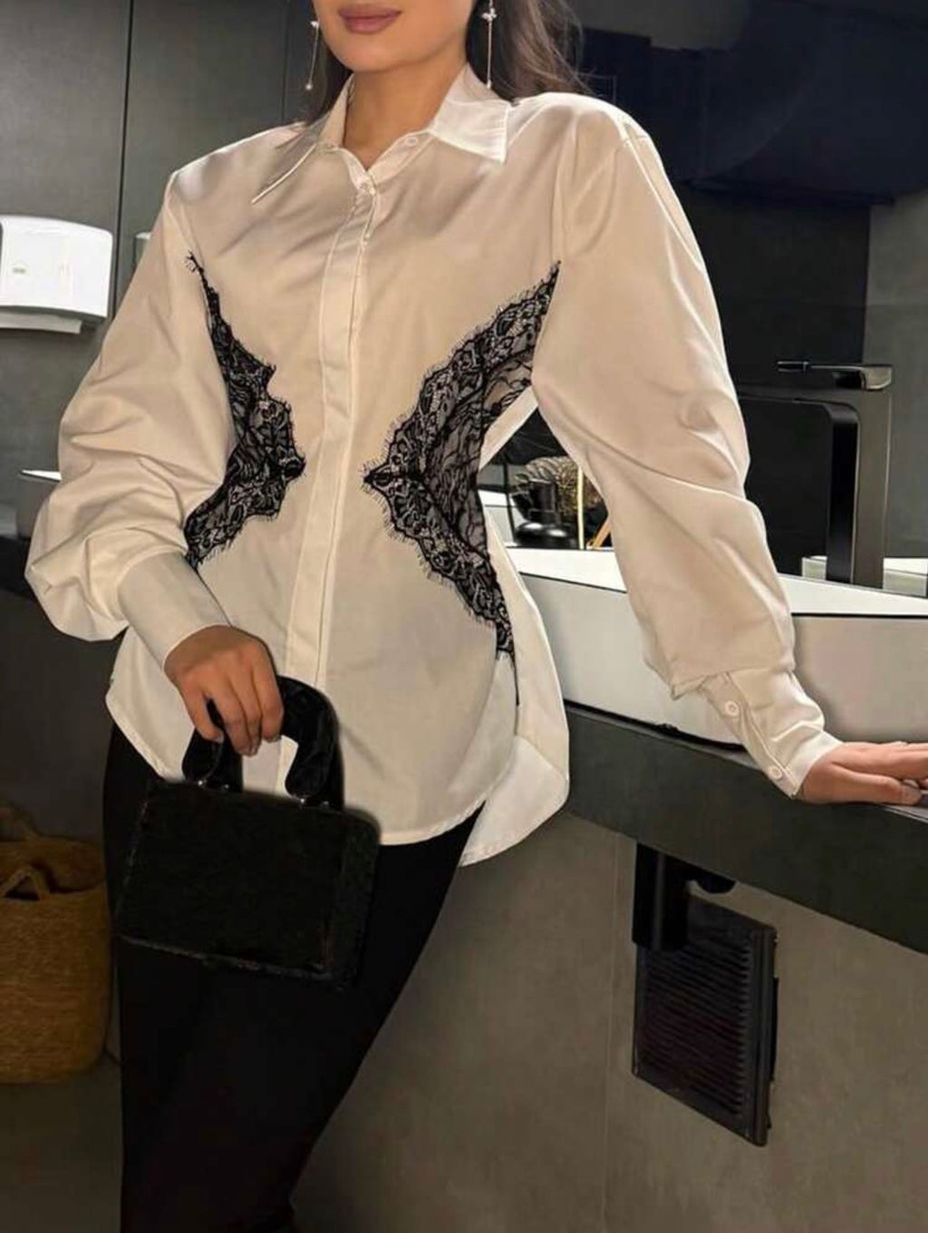 Lace Contour Shirt