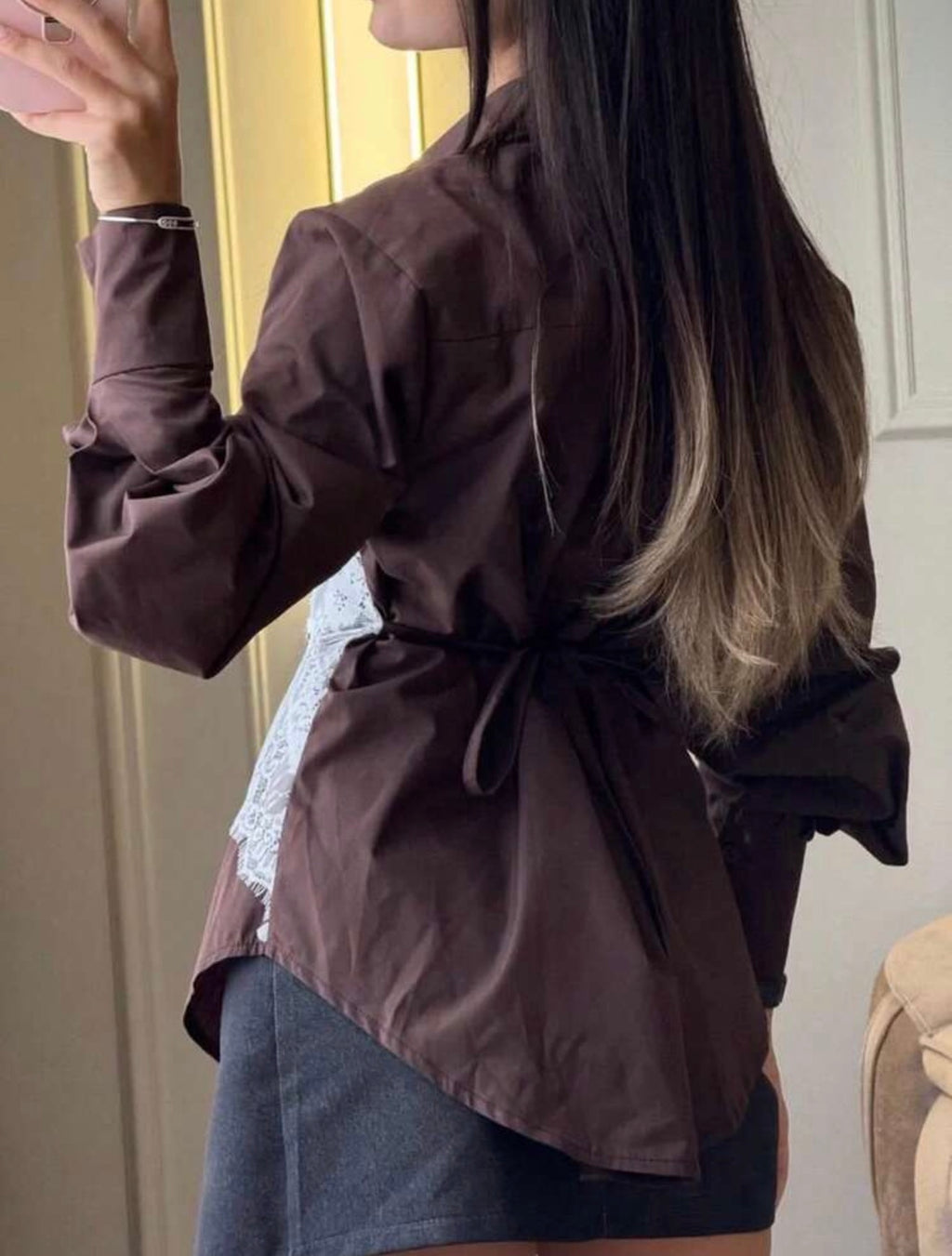 Lace Contour Shirt