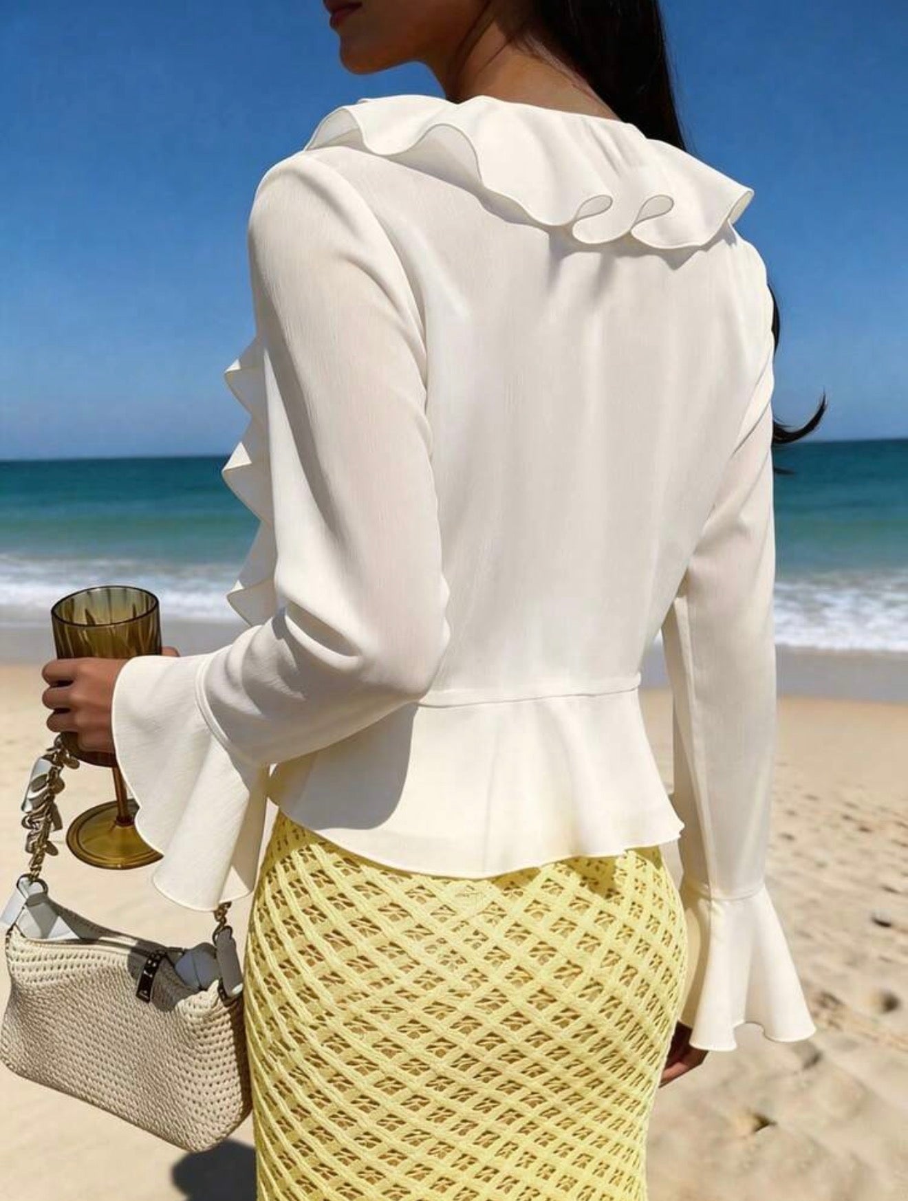 Tiered Frill Blouse