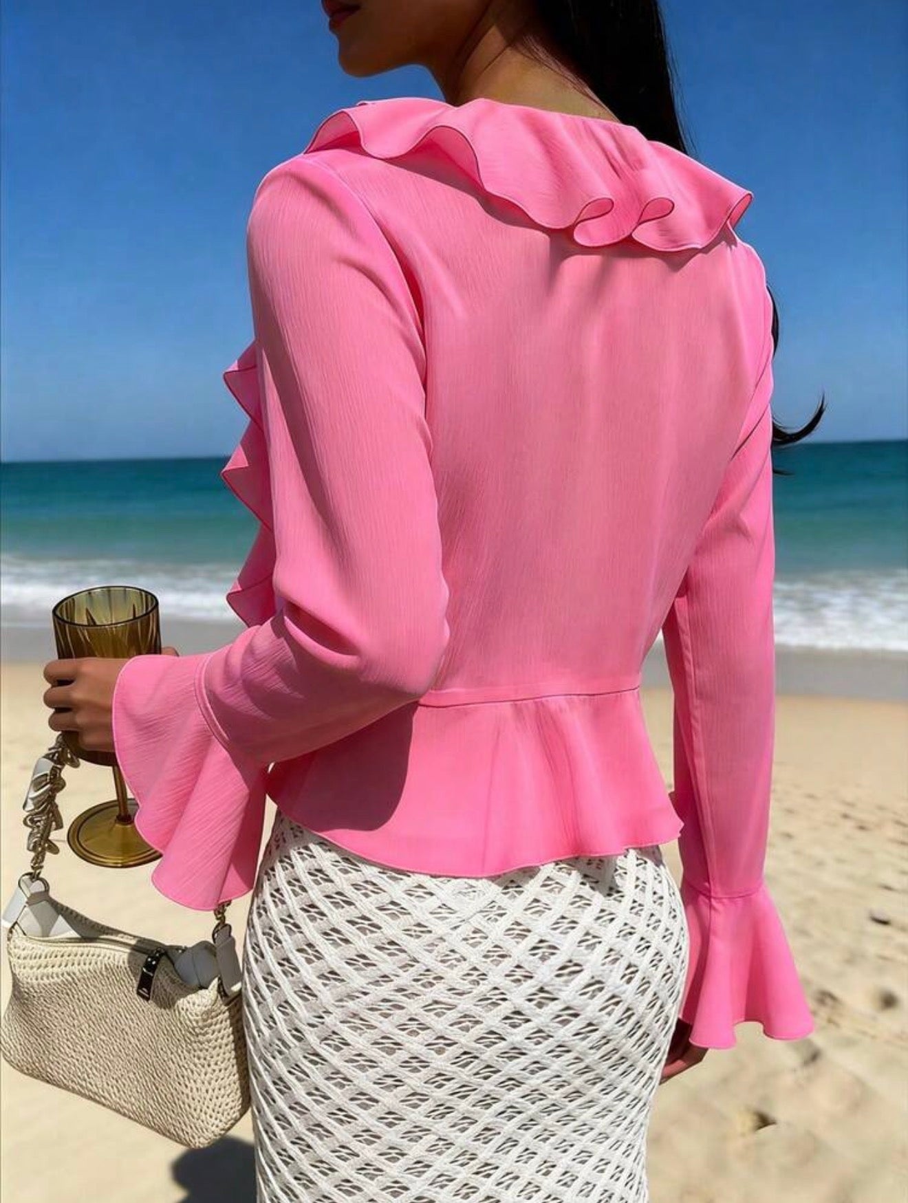 Tiered Frill Blouse