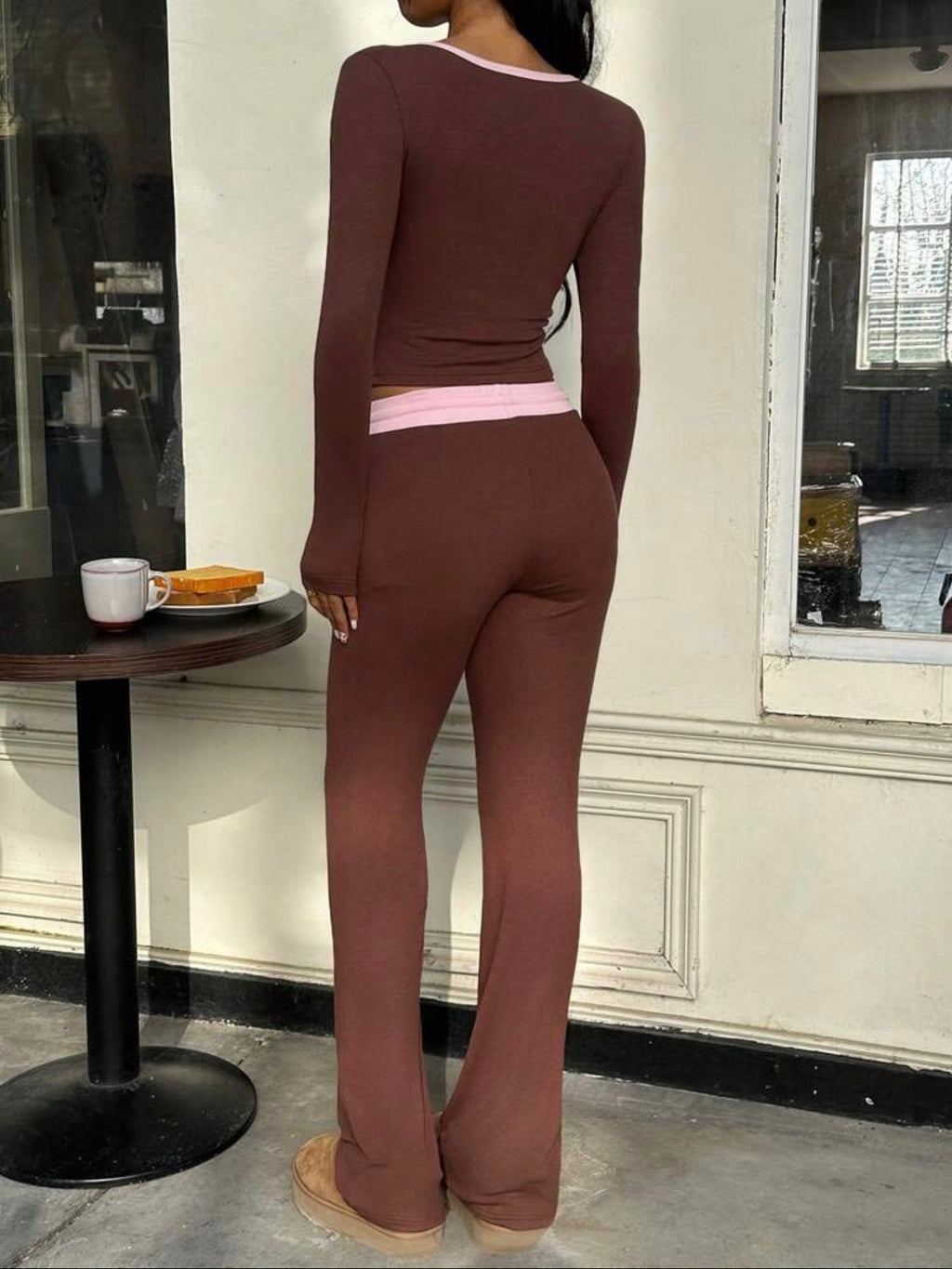 Contrast Trim Co-Ord Set
