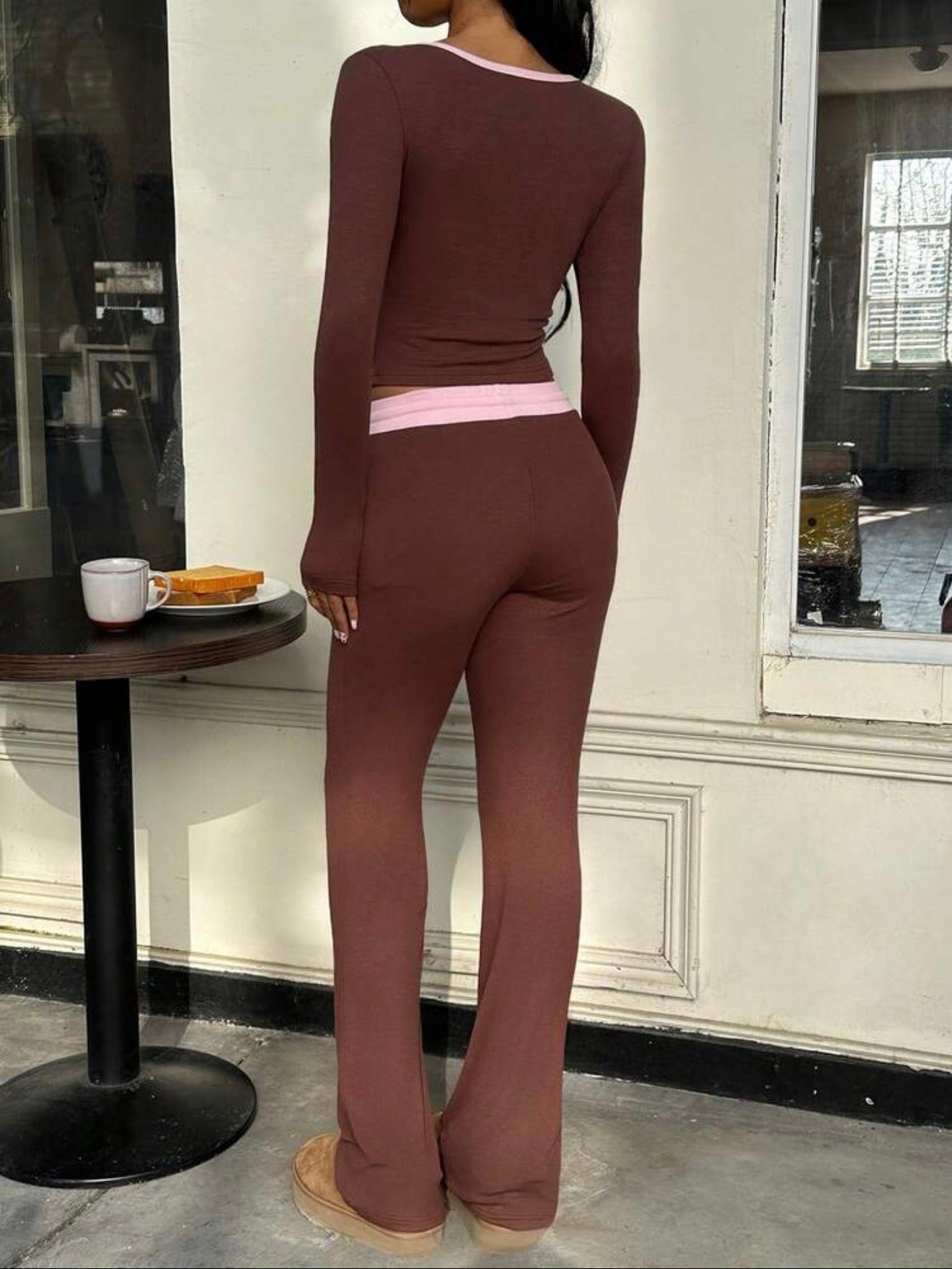 Contrast Trim Co-Ord Set