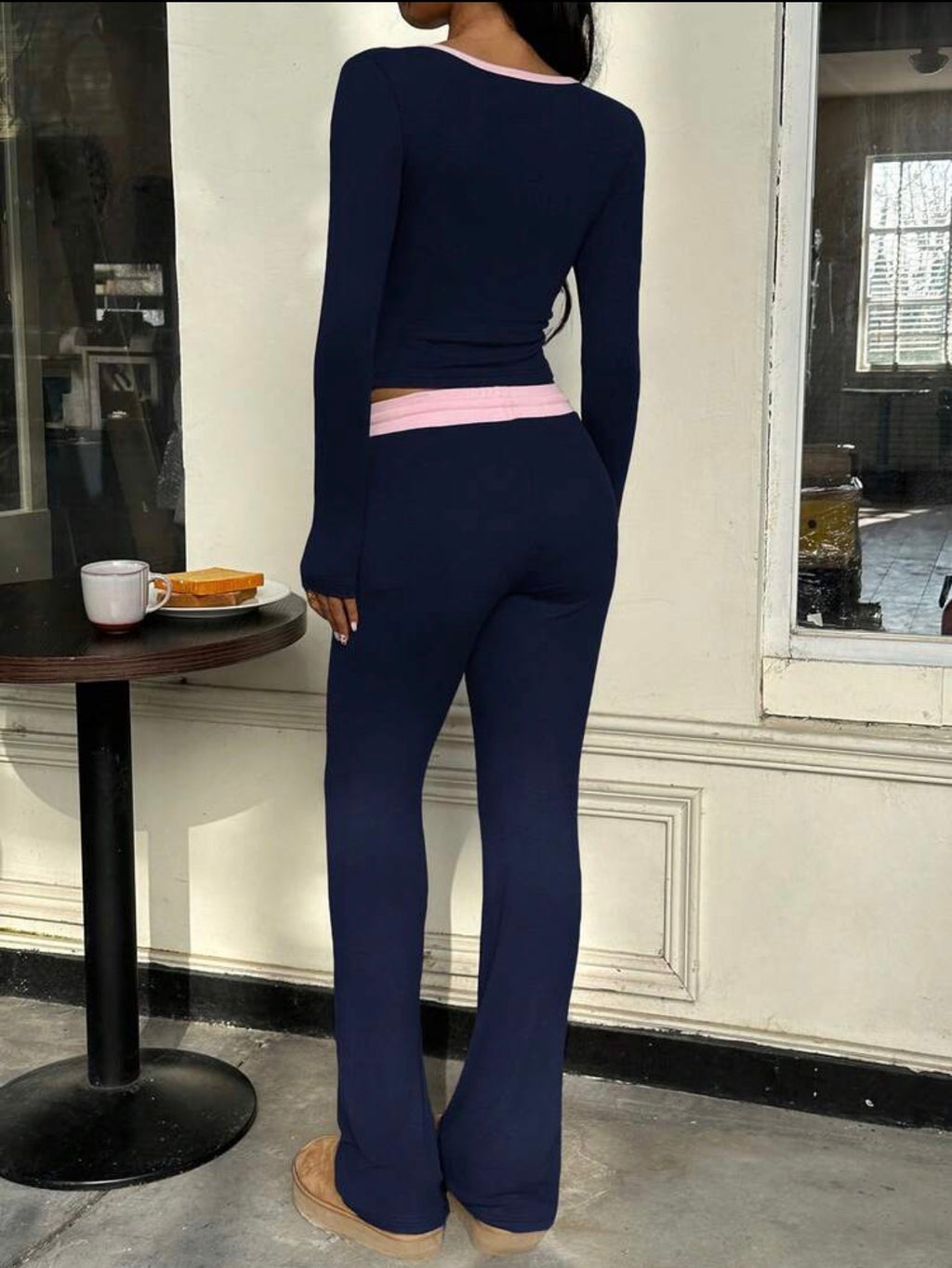 Contrast Trim Co-Ord Set