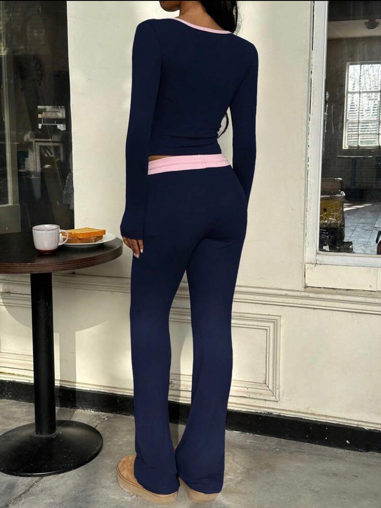 Contrast Trim Co-Ord Set