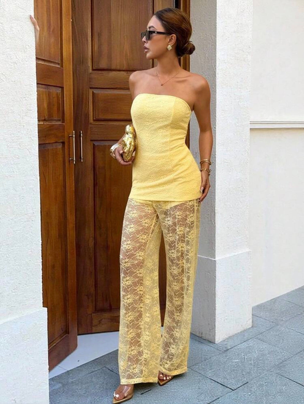 Lace And Sunshine Set