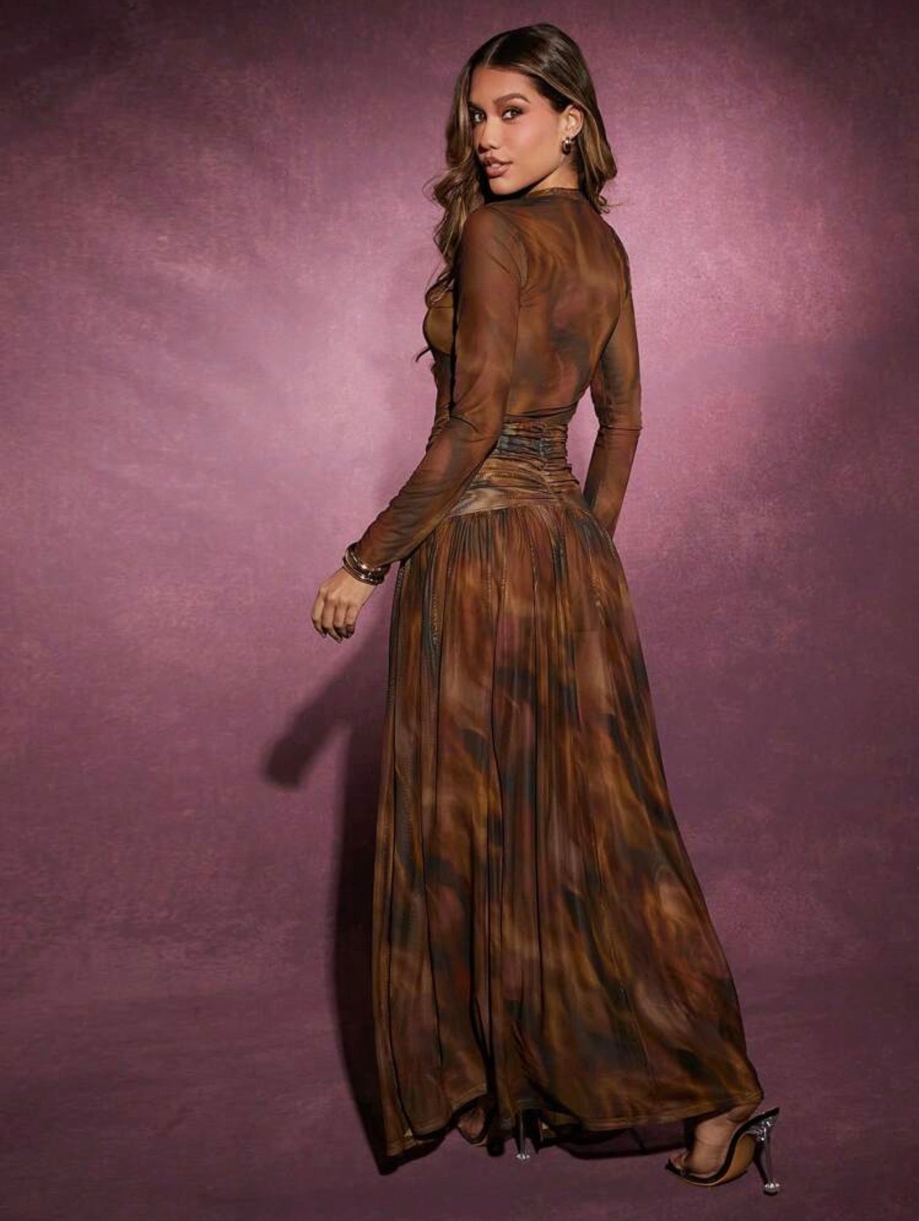 The Untamed Veil Gown