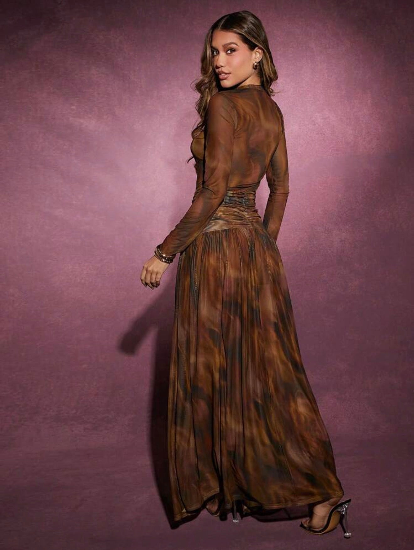 The Untamed Veil Gown