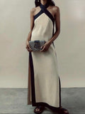 Crossline Maxi Dress