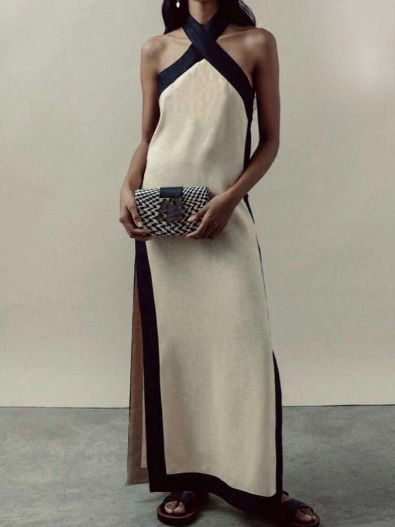 Crossline Maxi Dress
