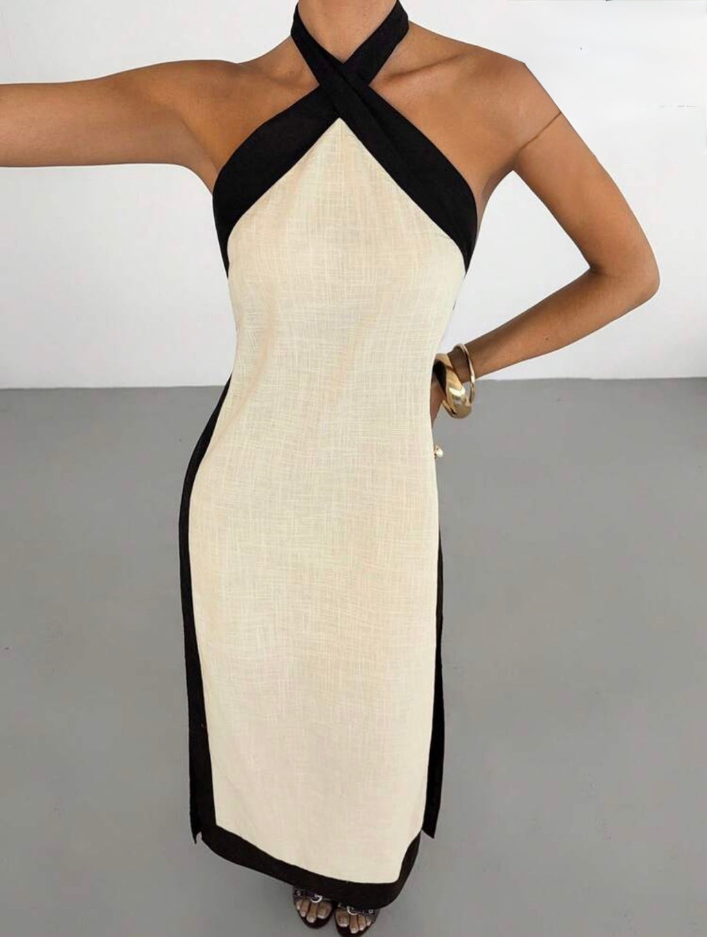 Crossline Maxi Dress