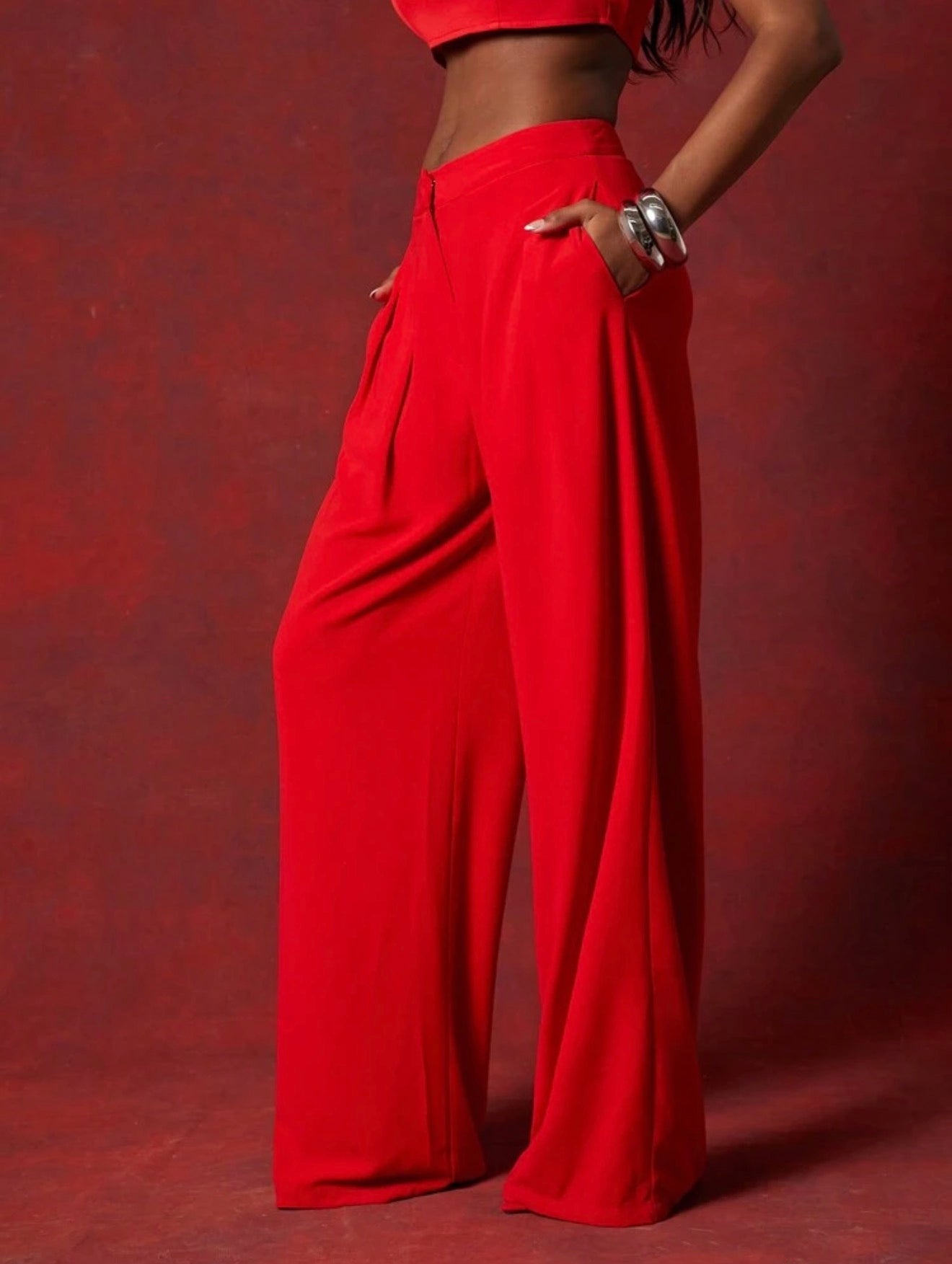 Scarlet Palazzo Pants
