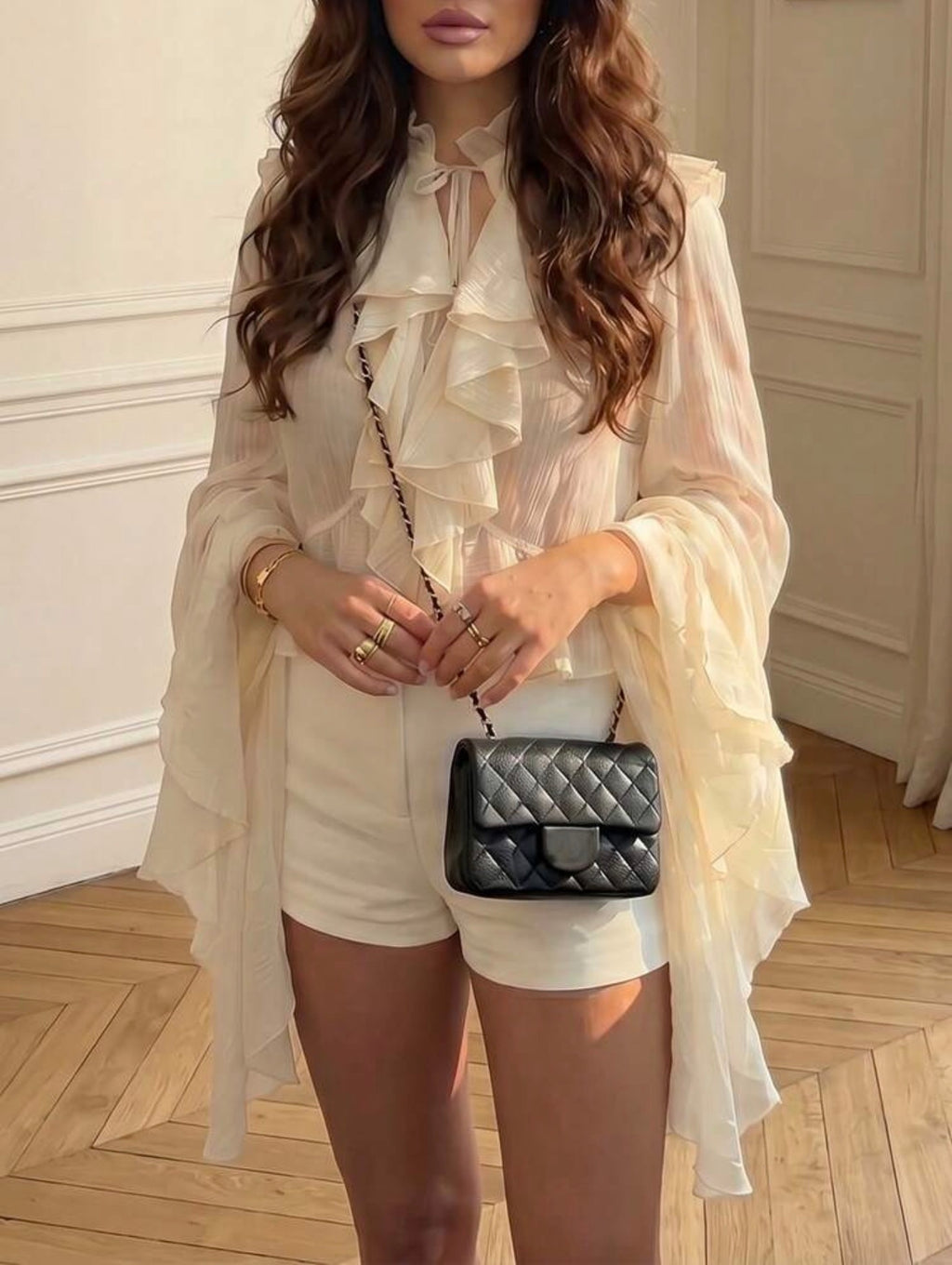 The Arabella Frill Top