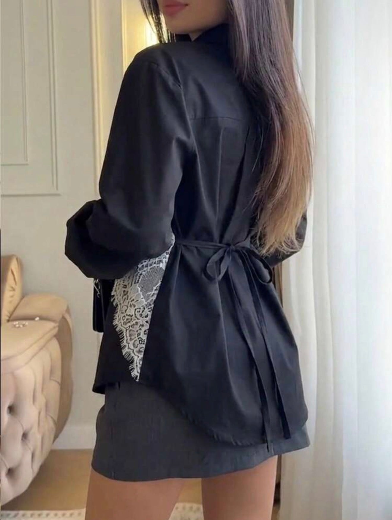Lace Contour Shirt