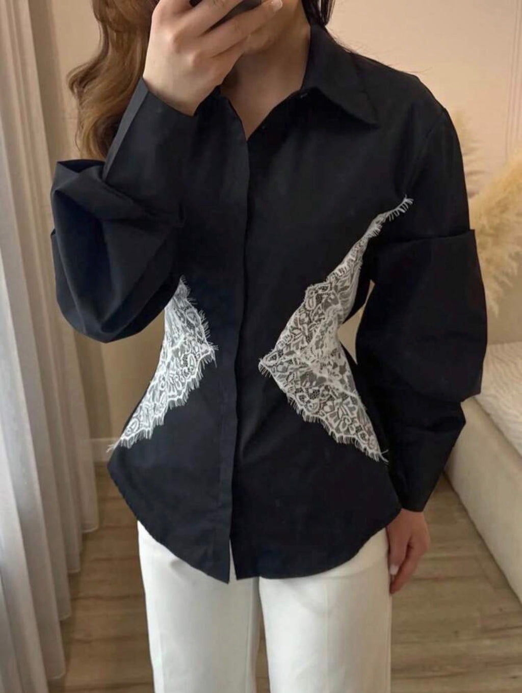 Lace Contour Shirt