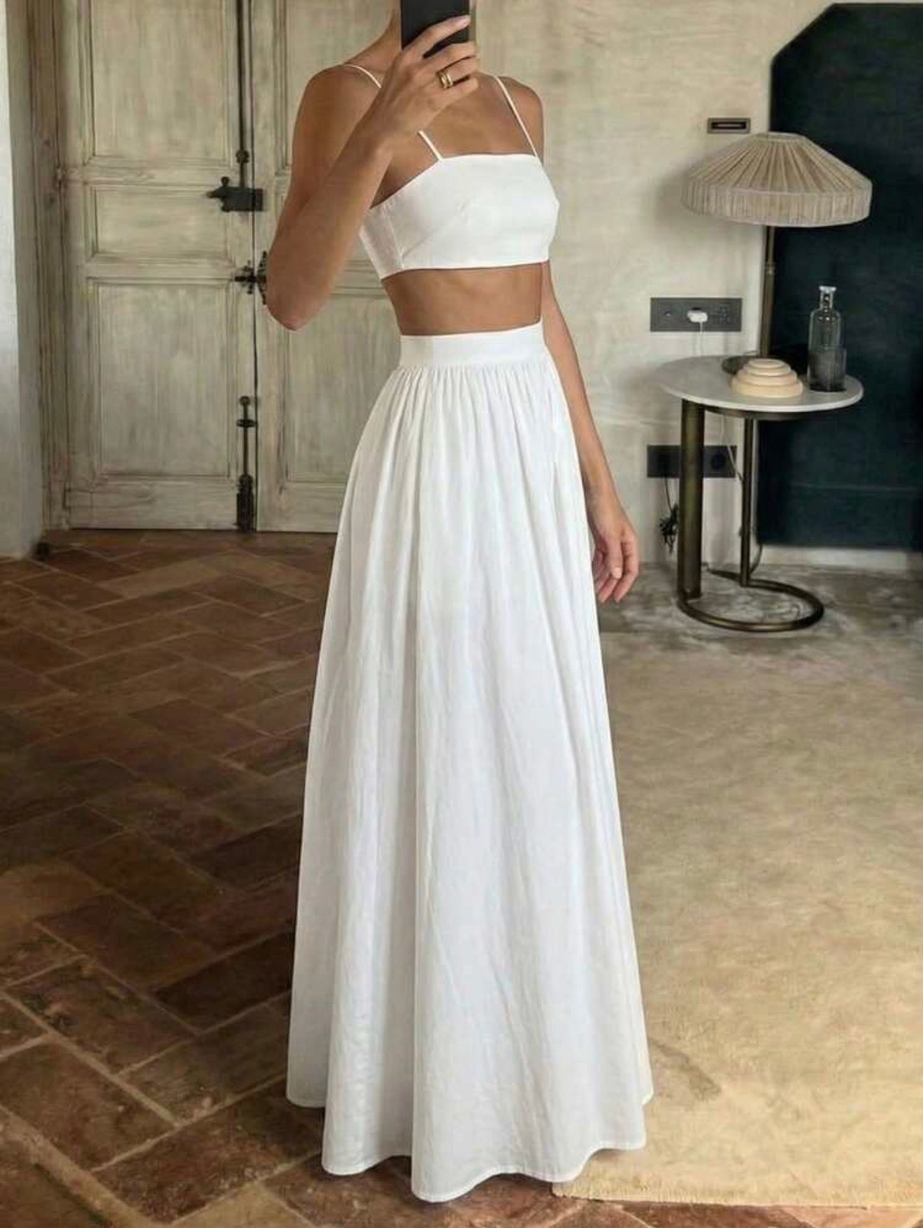 Sable Maxi Skirt Set