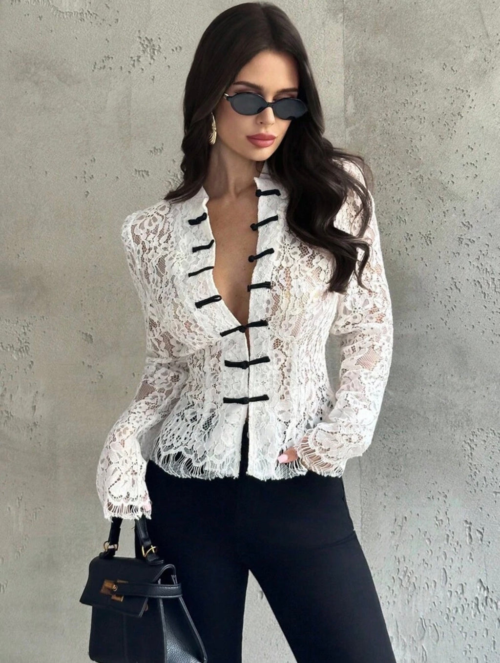 Lace Dynasty Top