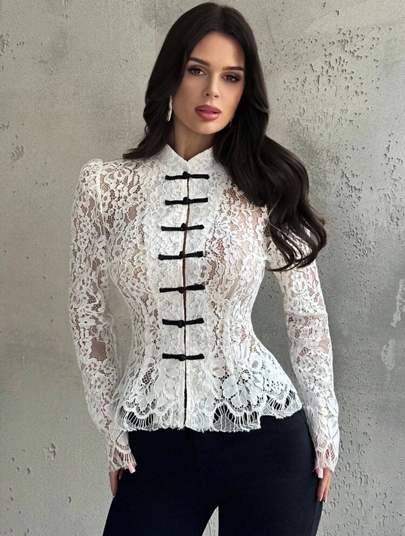 Lace Dynasty Top