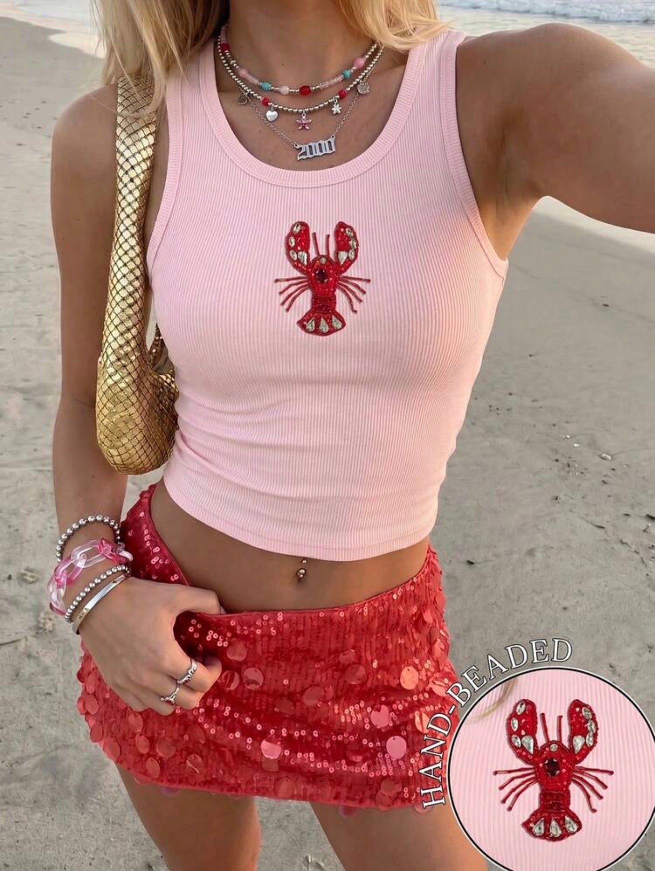 Lobster Ribbed Tank