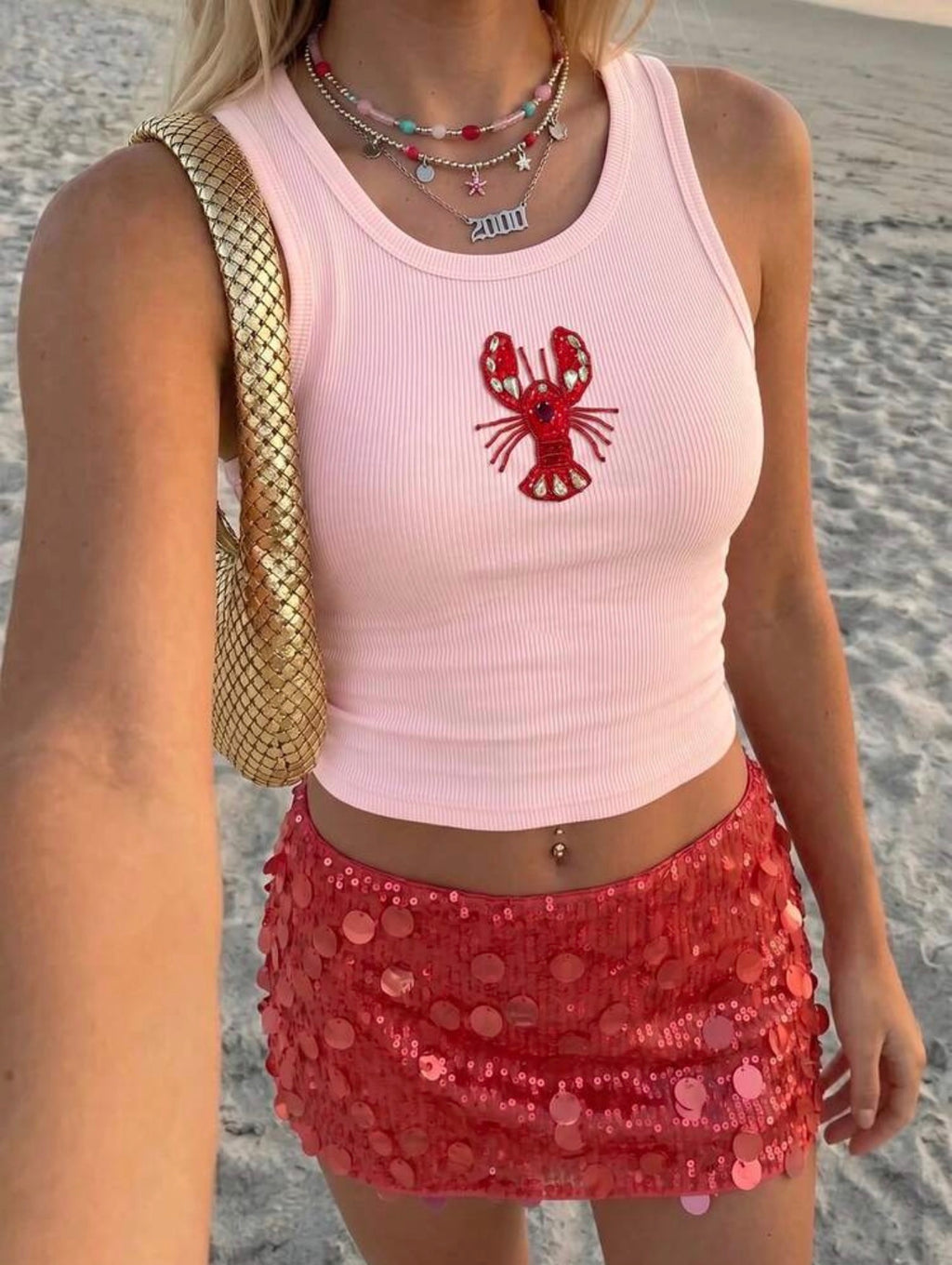 Lobster Ribbed Tank