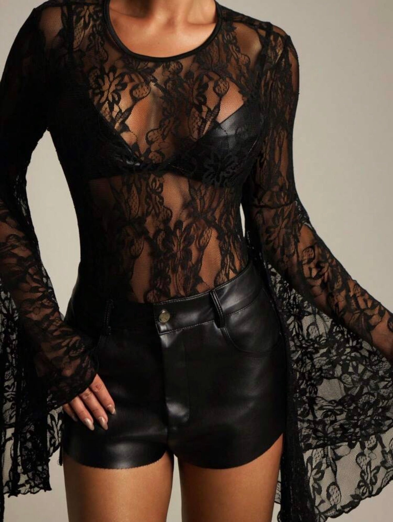 Midnight Lace Bodysuit