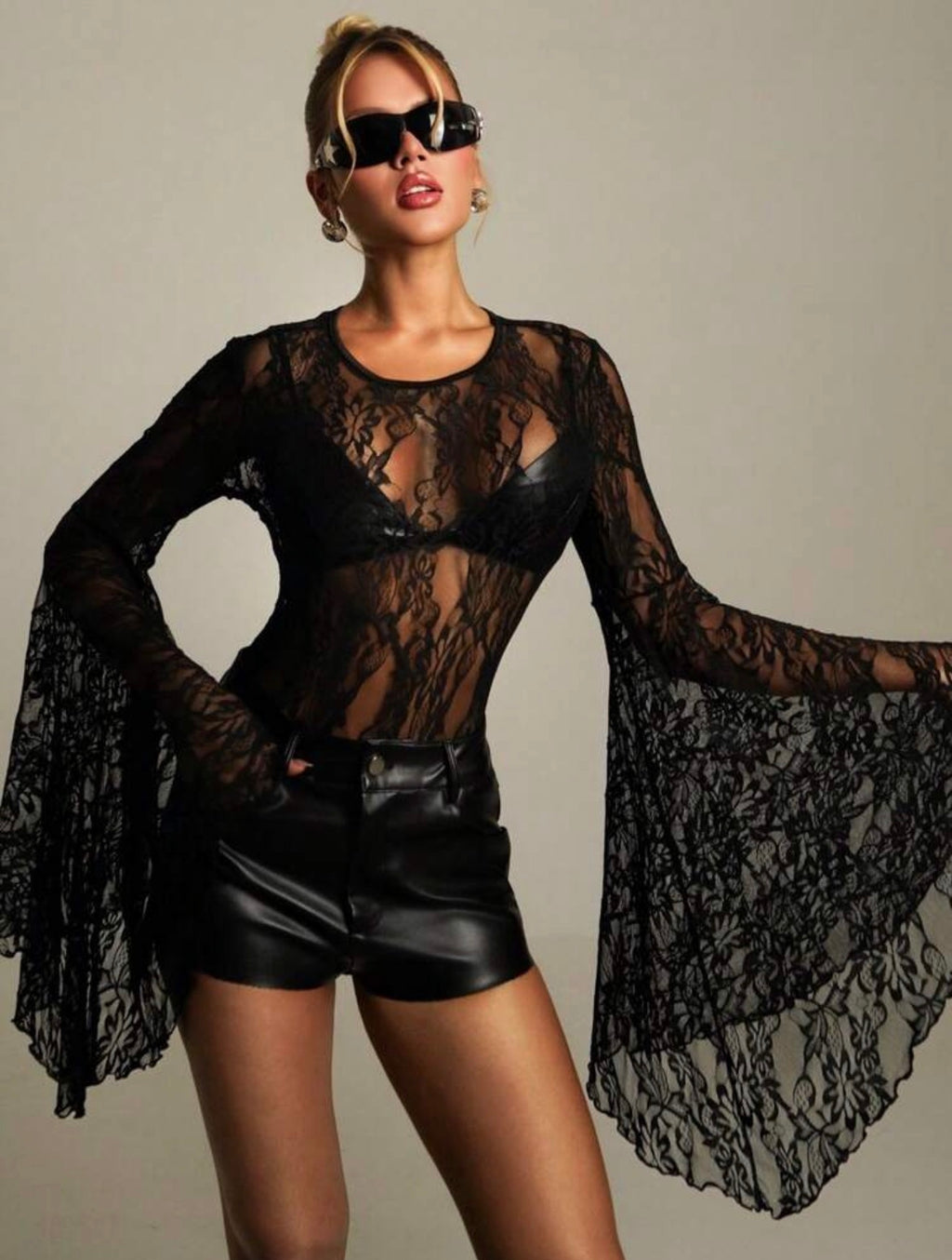 Midnight Lace Bodysuit