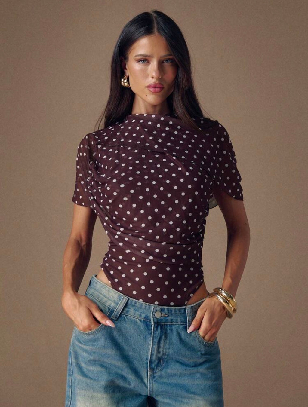 Polka & Poise Bodysuit