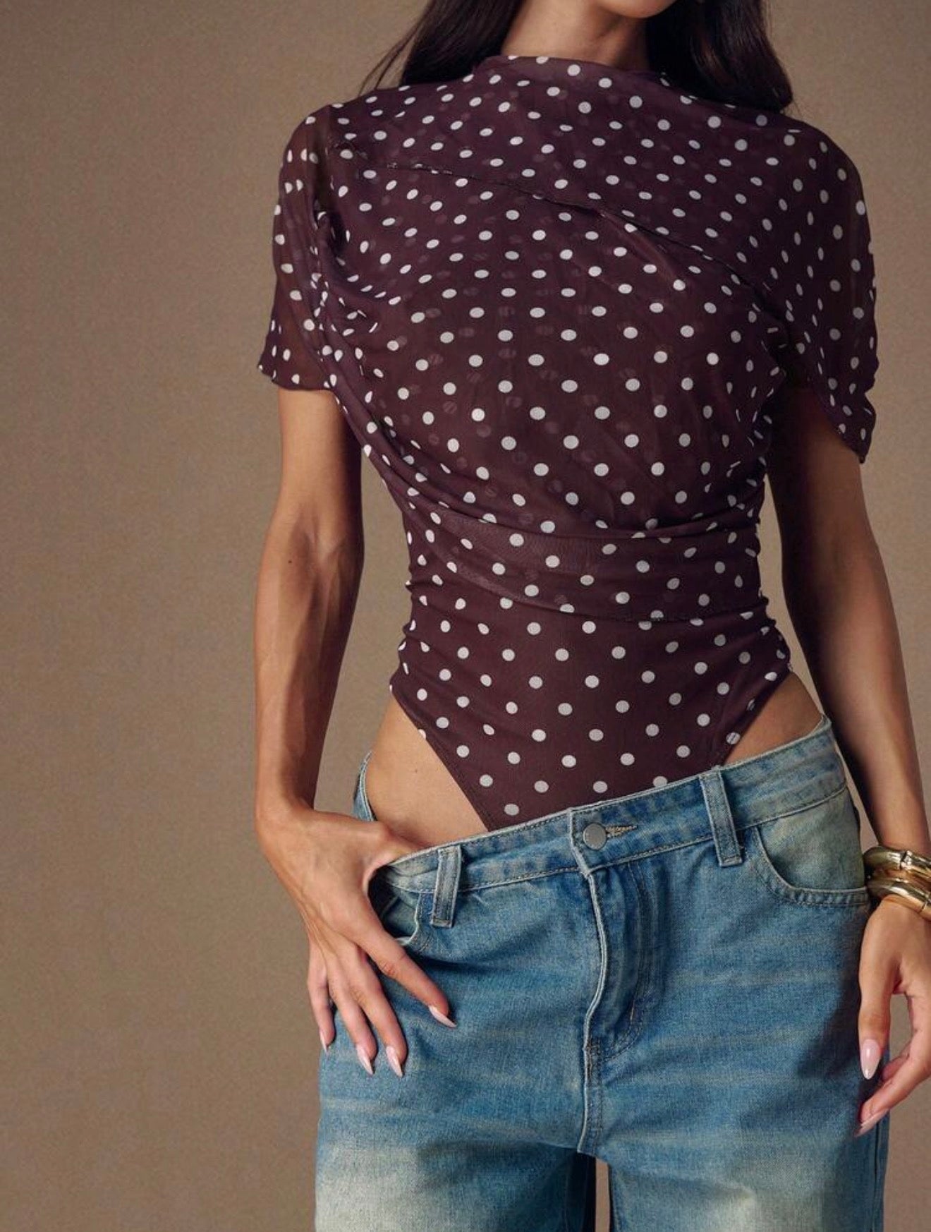 Polka & Poise Bodysuit