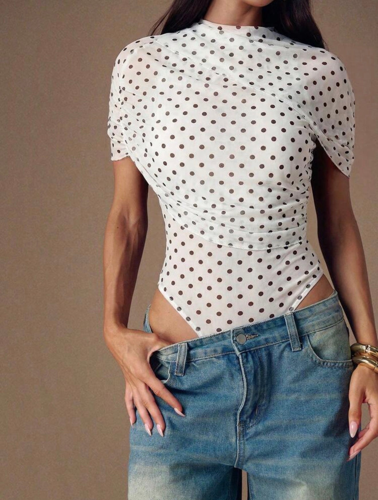 Polka & Poise Bodysuit