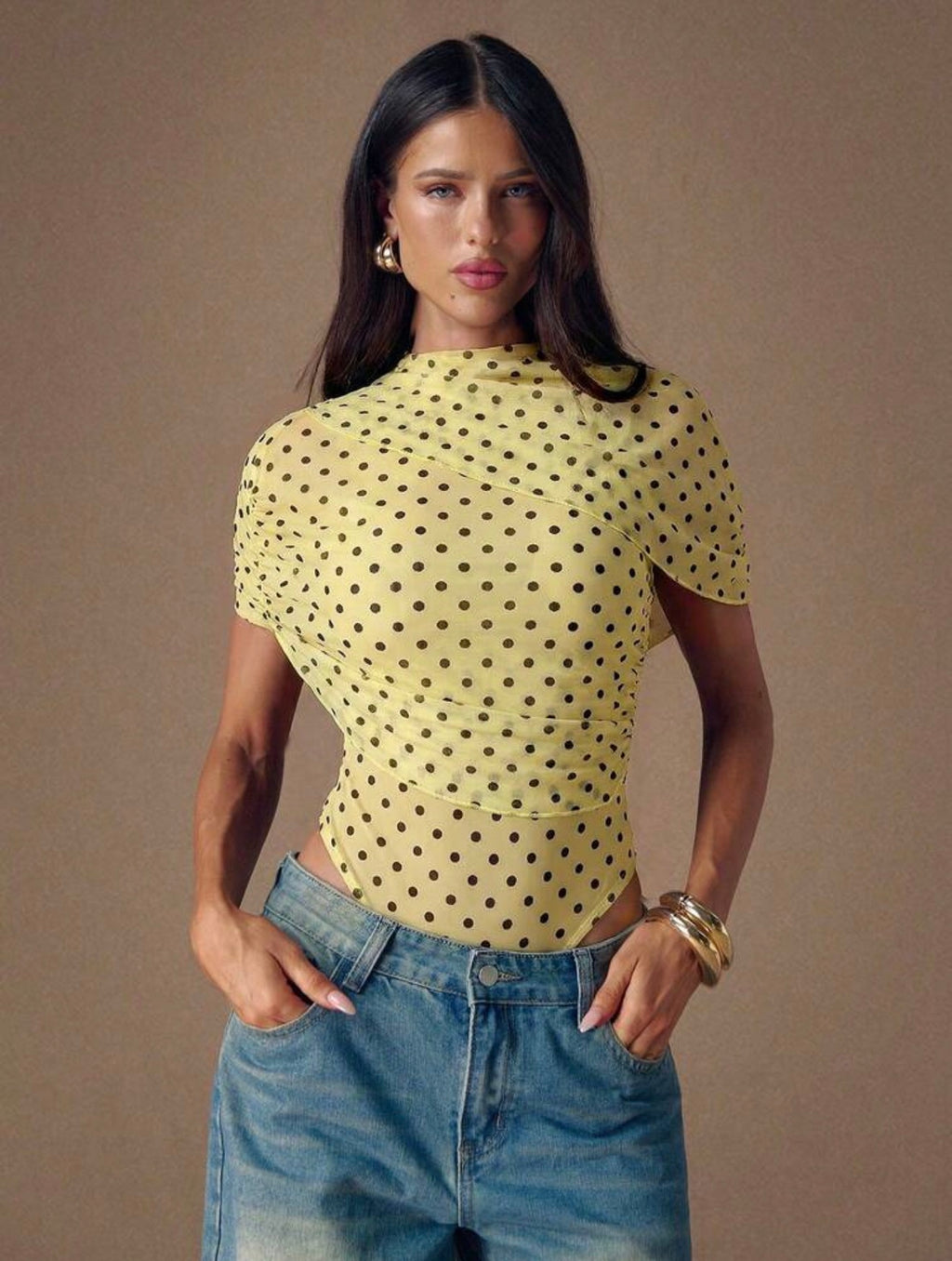 Polka & Poise Bodysuit