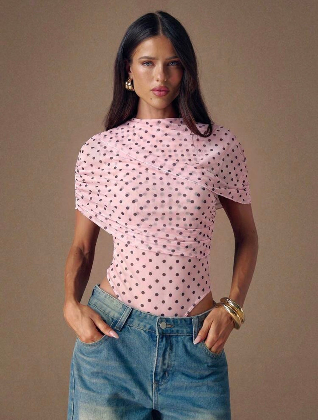 Polka & Poise Bodysuit