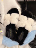 Plush H Cloud Slides