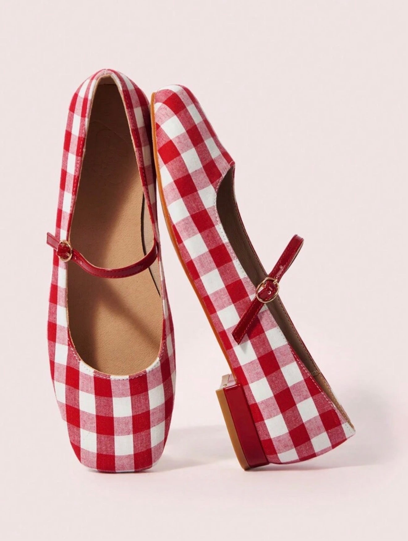 Gingham Gracw Mary Janes