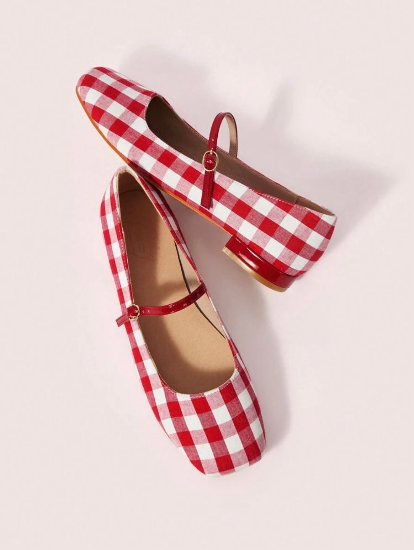 Gingham Gracw Mary Janes