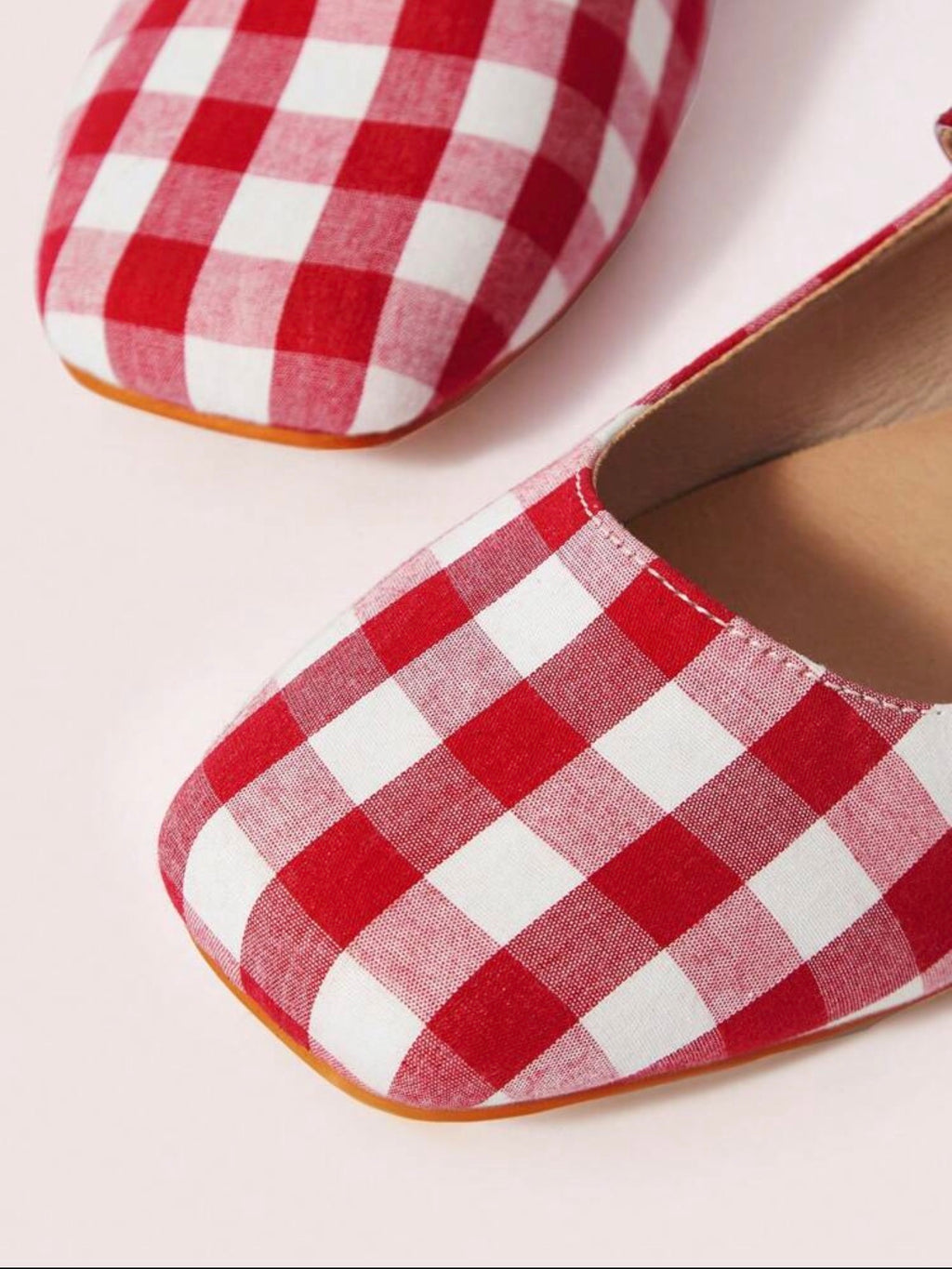 Gingham Gracw Mary Janes