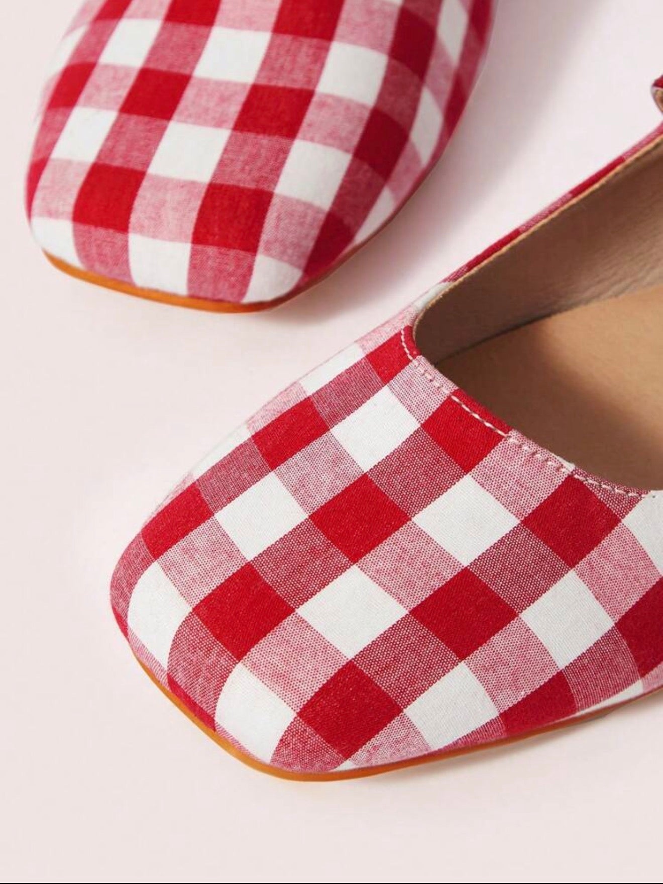 Gingham Gracw Mary Janes