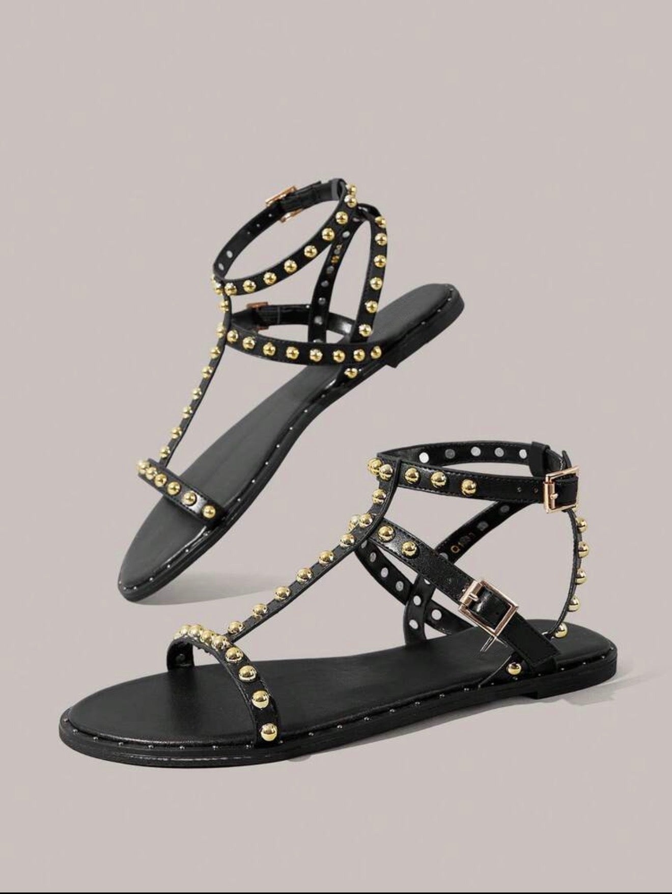 Studded Sandals