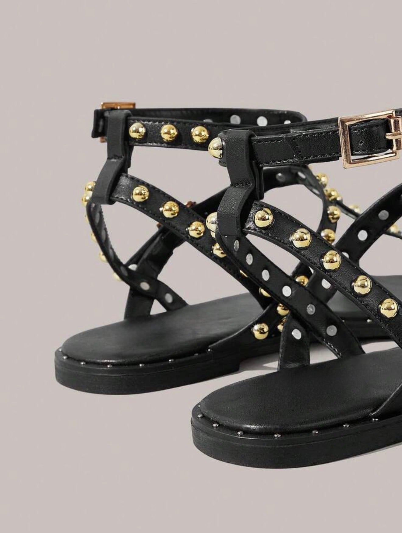 Studded Sandals