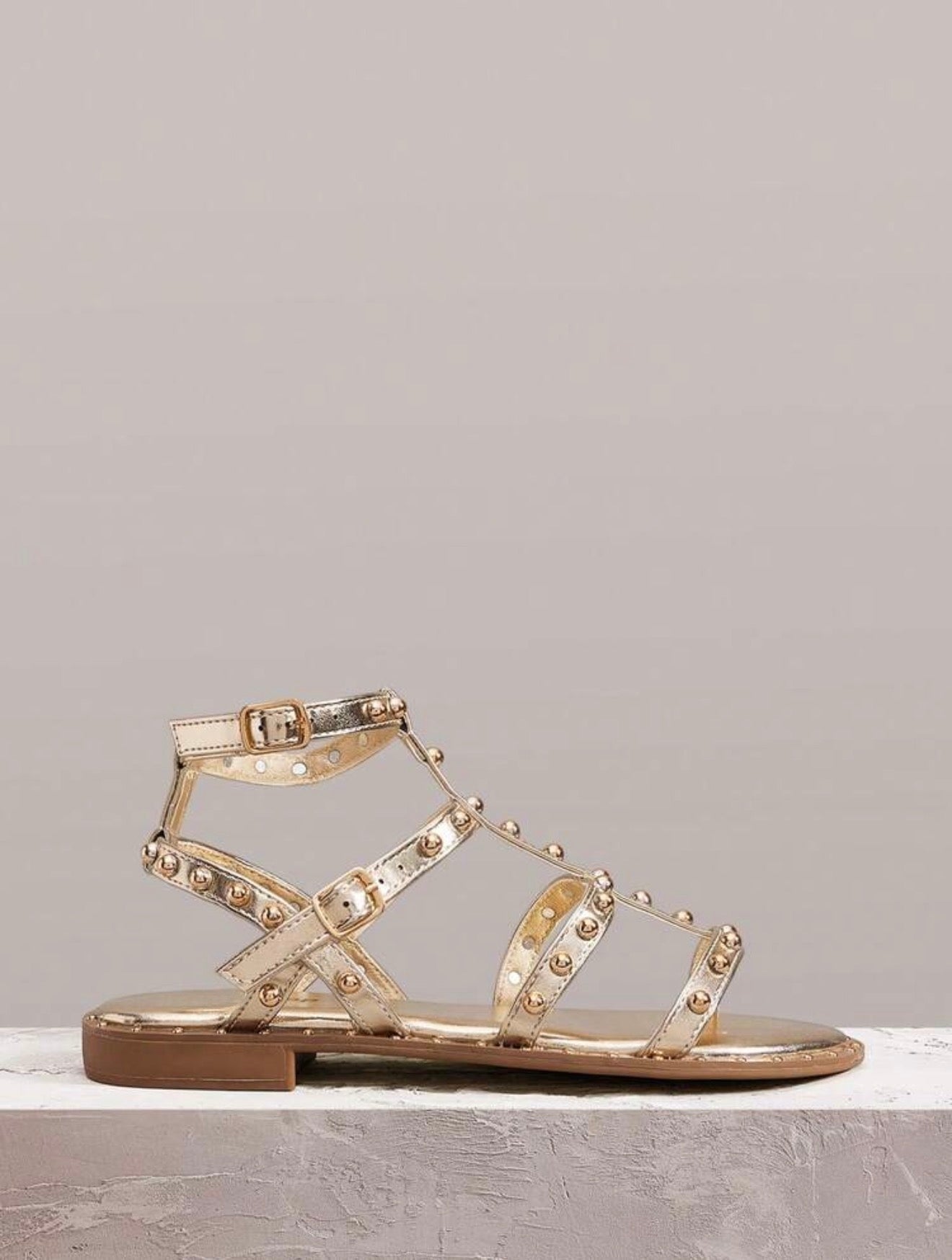 Studded Sandals