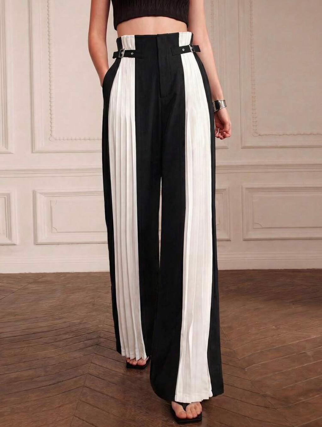 Noir Pleat Pants