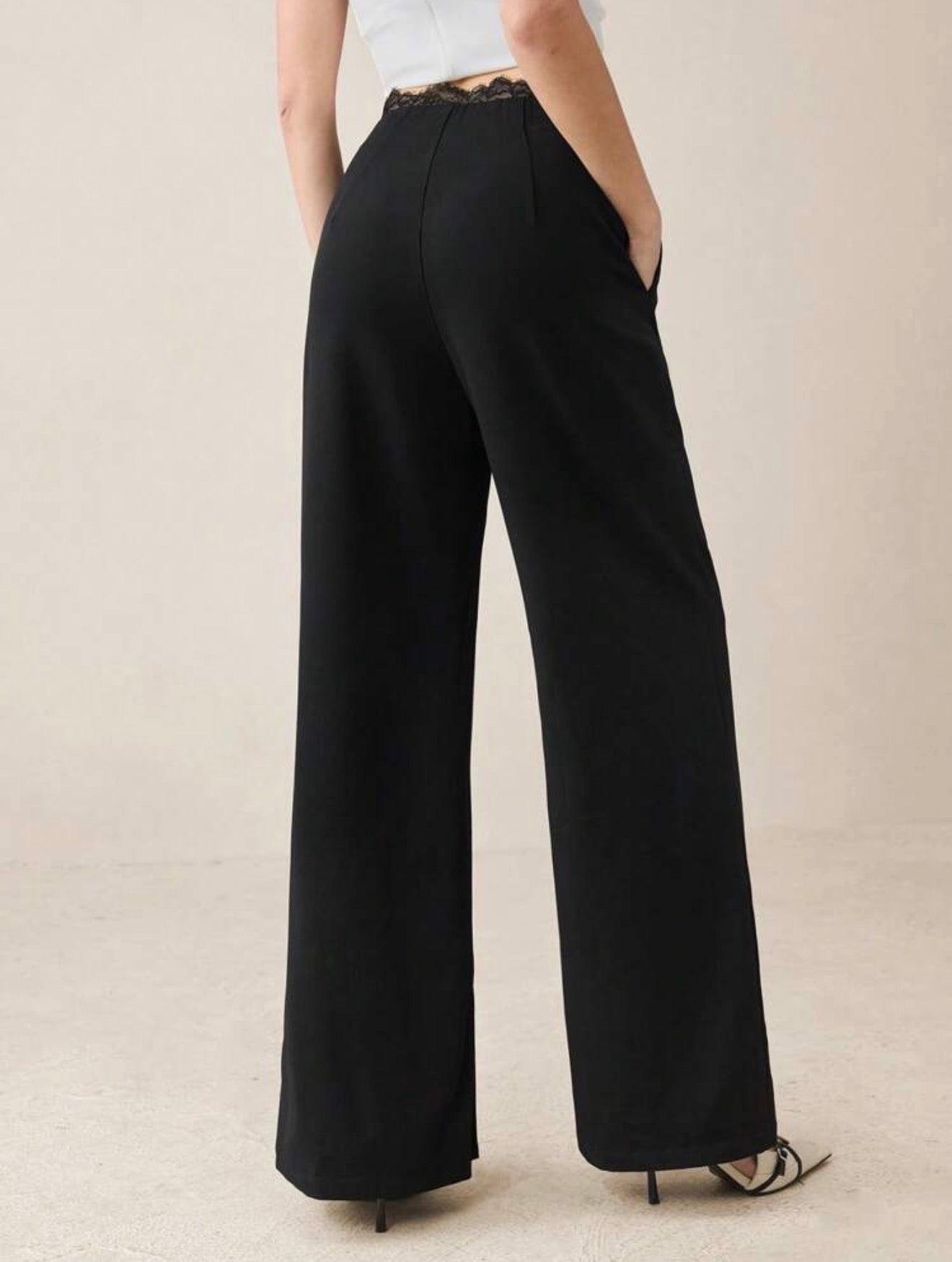 Silhouette Lace Pants