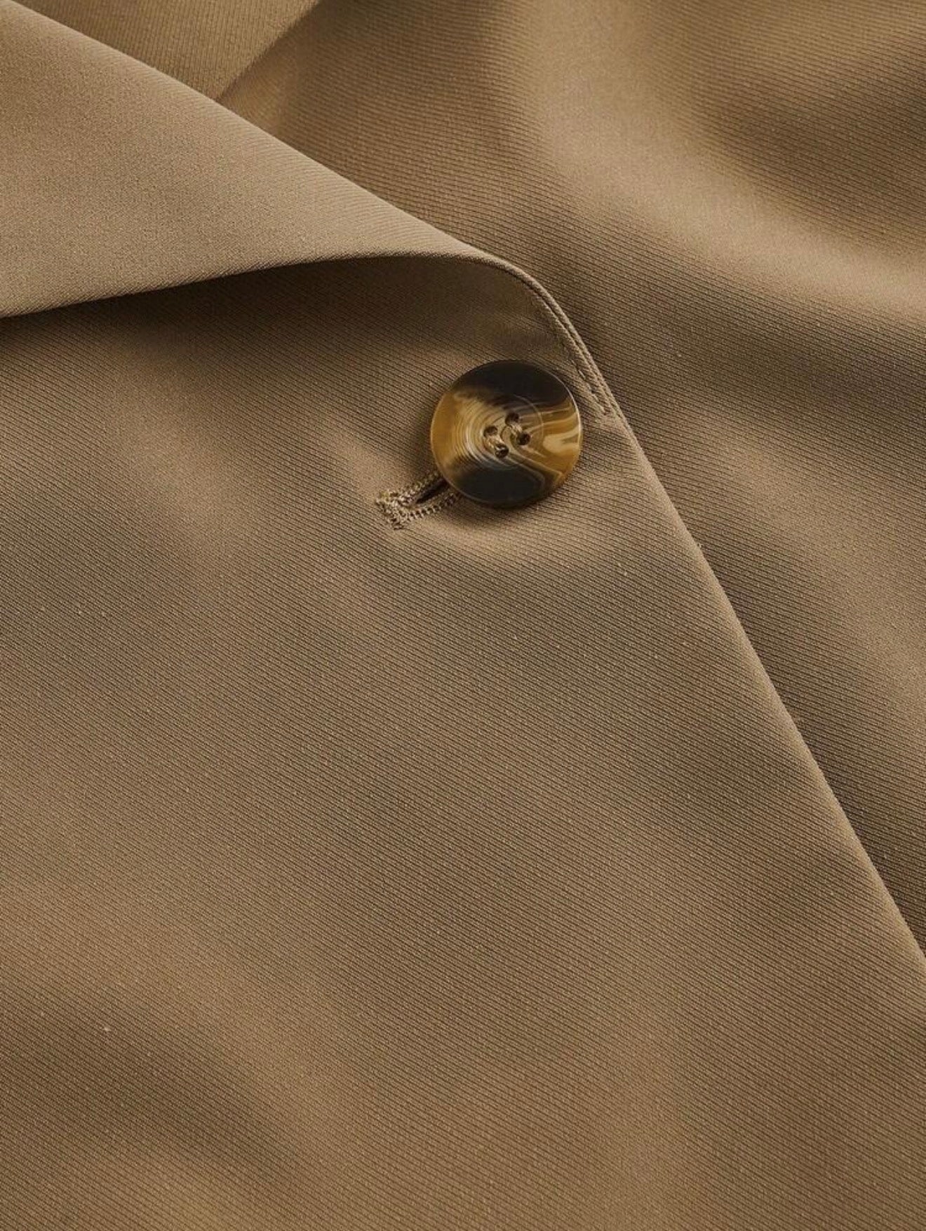 Belted Trench Top