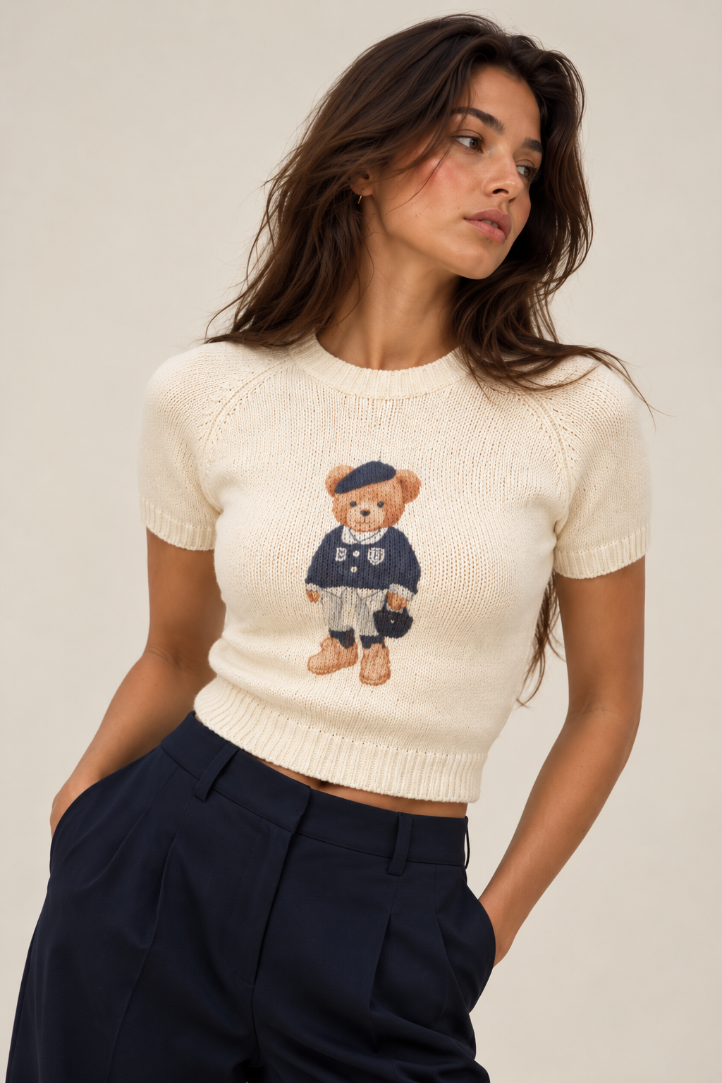 The Teddy Knit Top