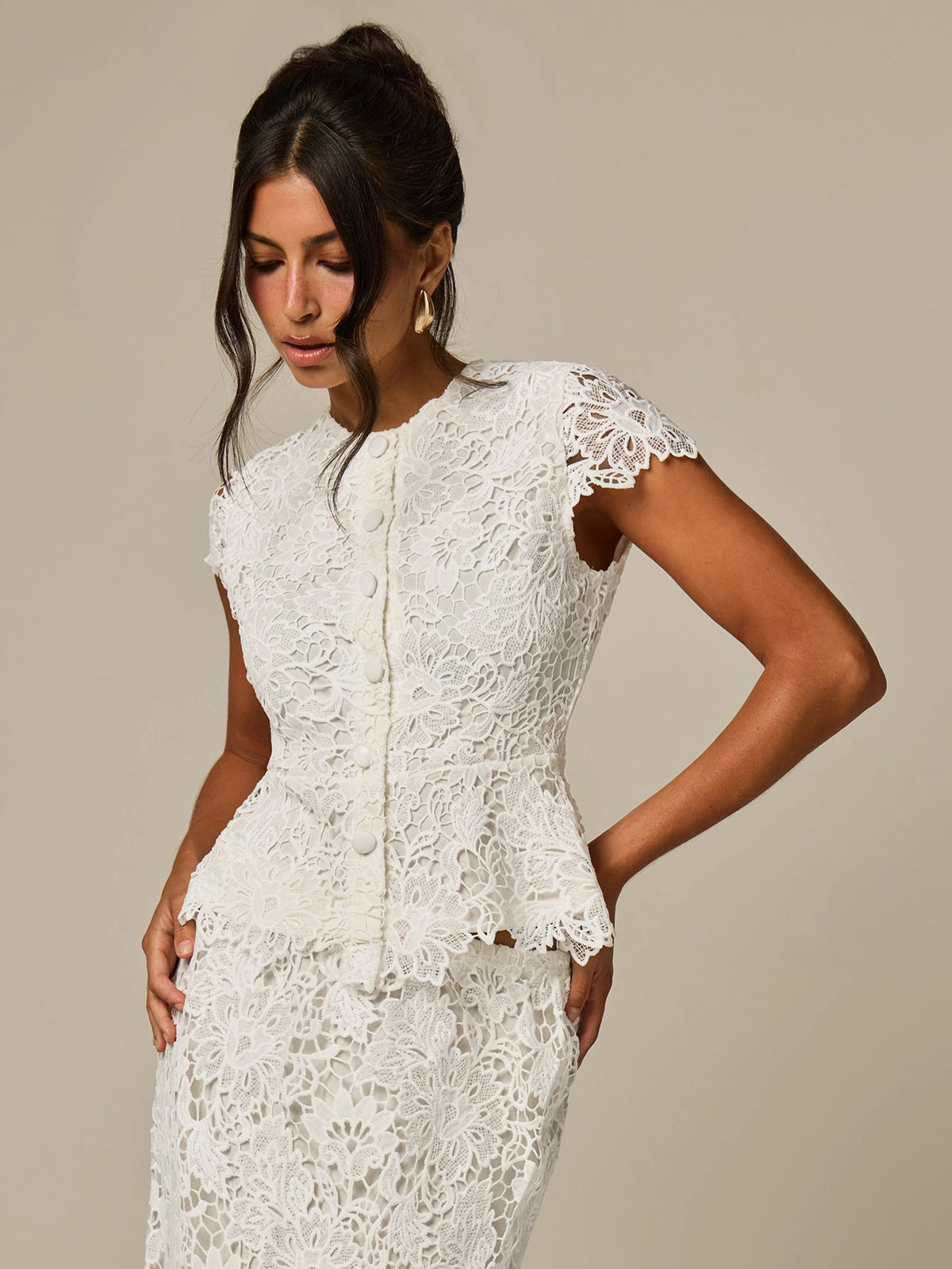 Vivienne Floral Lace Set