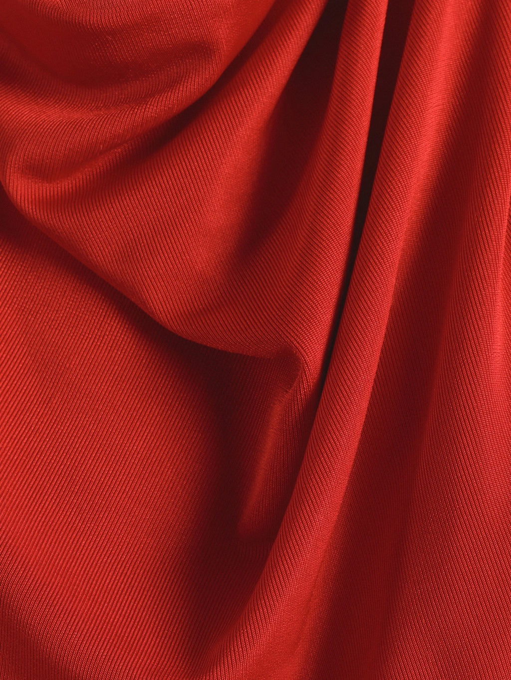 Scarlet Cowl Drape Top