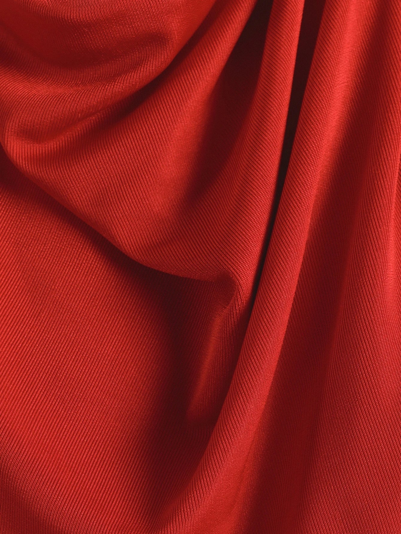 Scarlet Cowl Drape Top