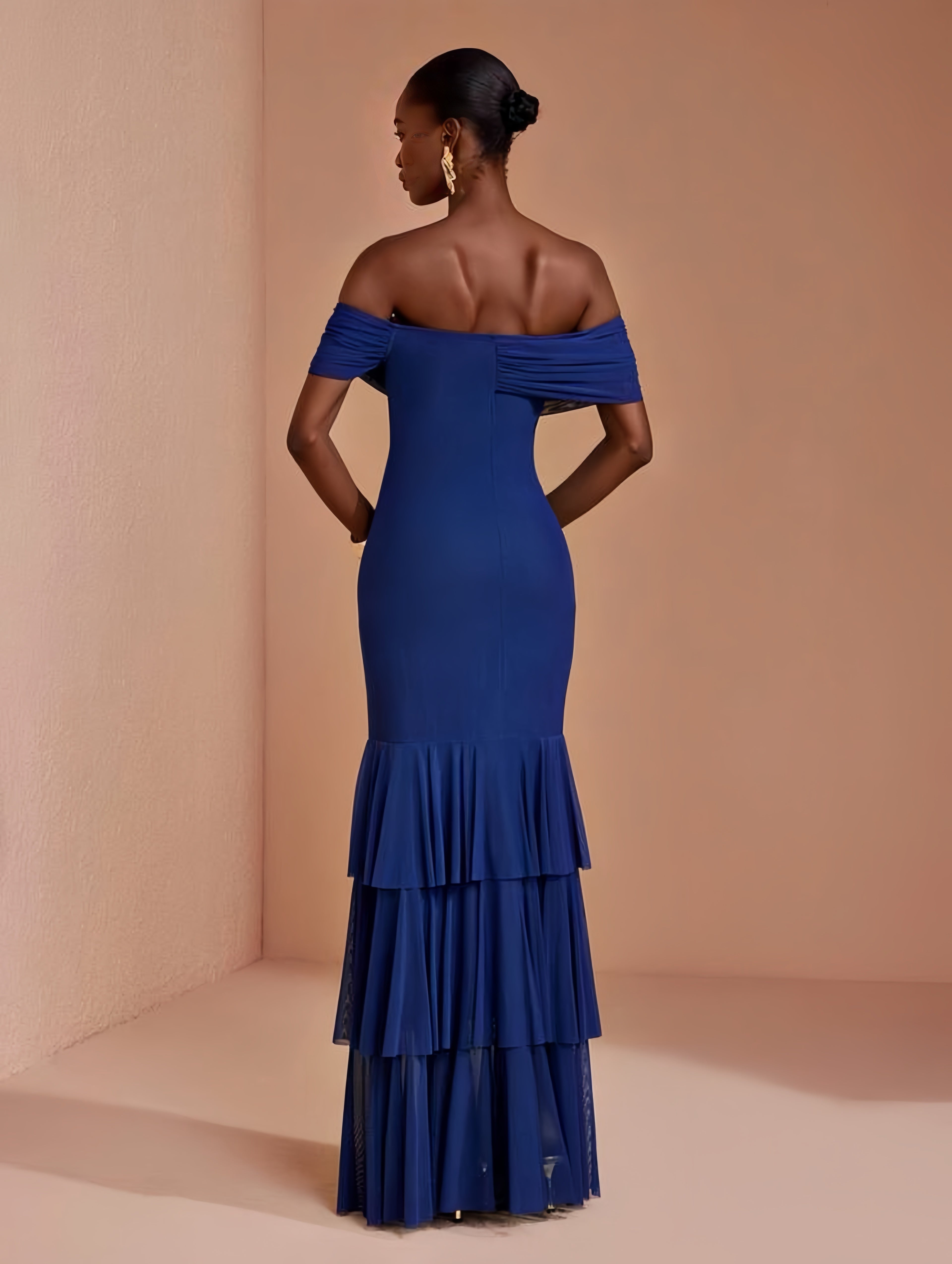 Sapphire Étoile Gown