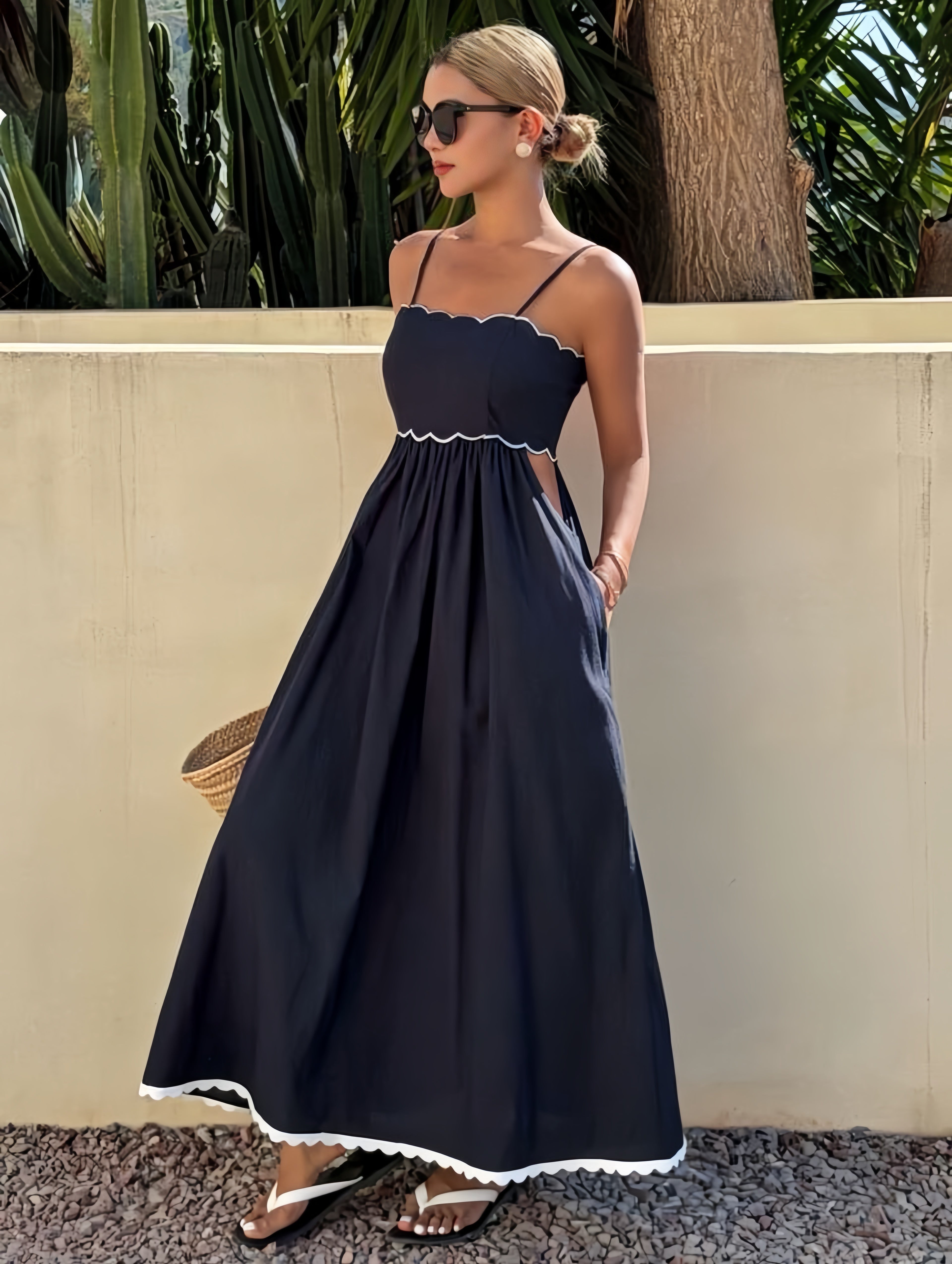 Waist Whisper Maxi Dress